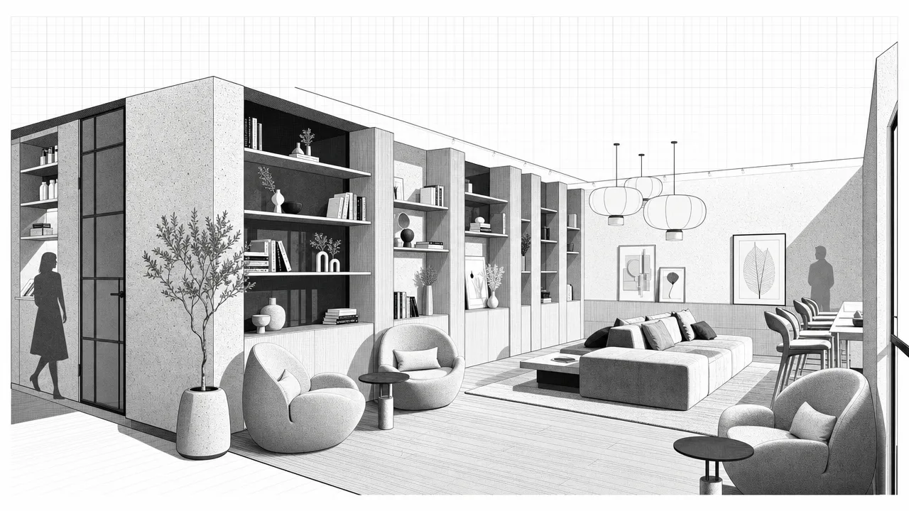 Interior lounge